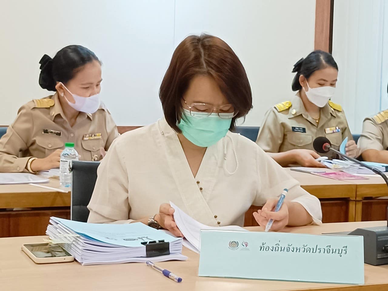 ✨✨”พช.ปราจีนบุรี ประชุมคณะอนุกรรมการบริหารกองทุนพัฒนาบทบาทสตรีระดับจังหวัด จังหวัดปราจีนบุรี ครั้งที่ 3″