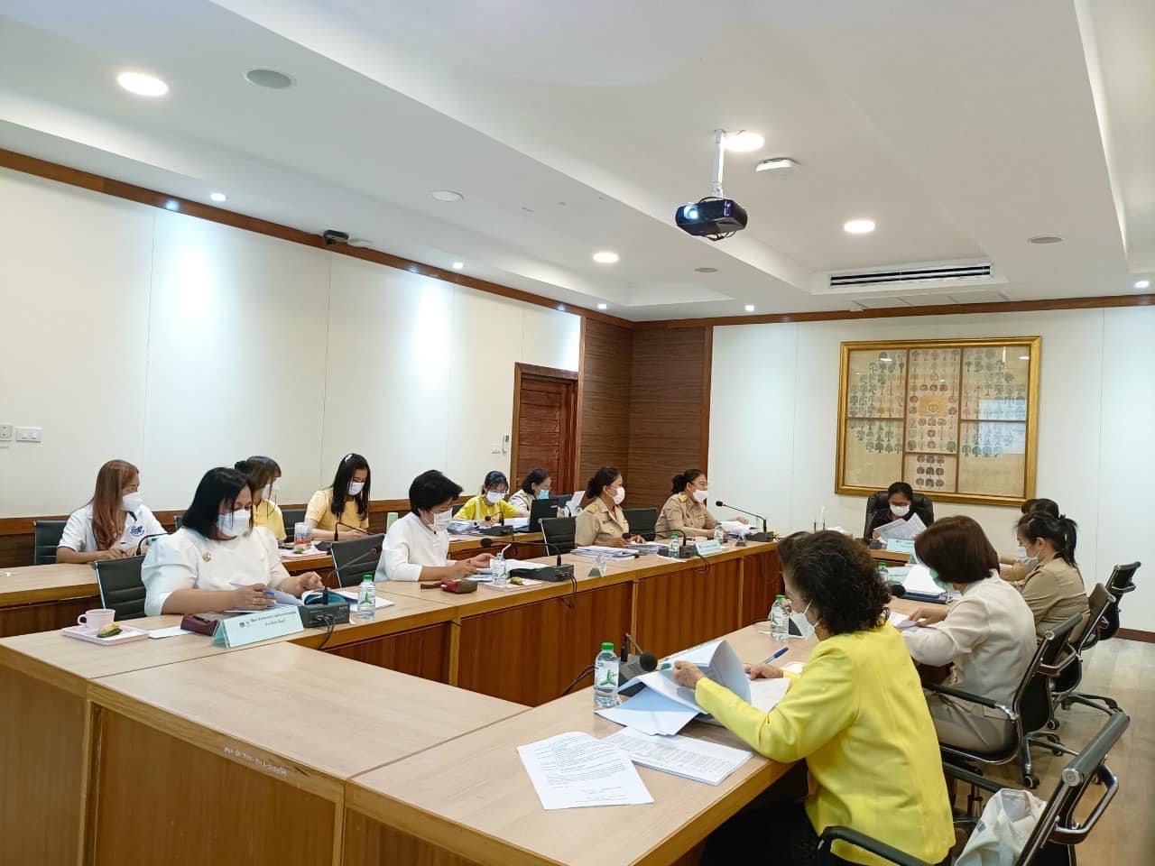 ✨✨”พช.ปราจีนบุรี ประชุมคณะอนุกรรมการบริหารกองทุนพัฒนาบทบาทสตรีระดับจังหวัด จังหวัดปราจีนบุรี ครั้งที่ 3″