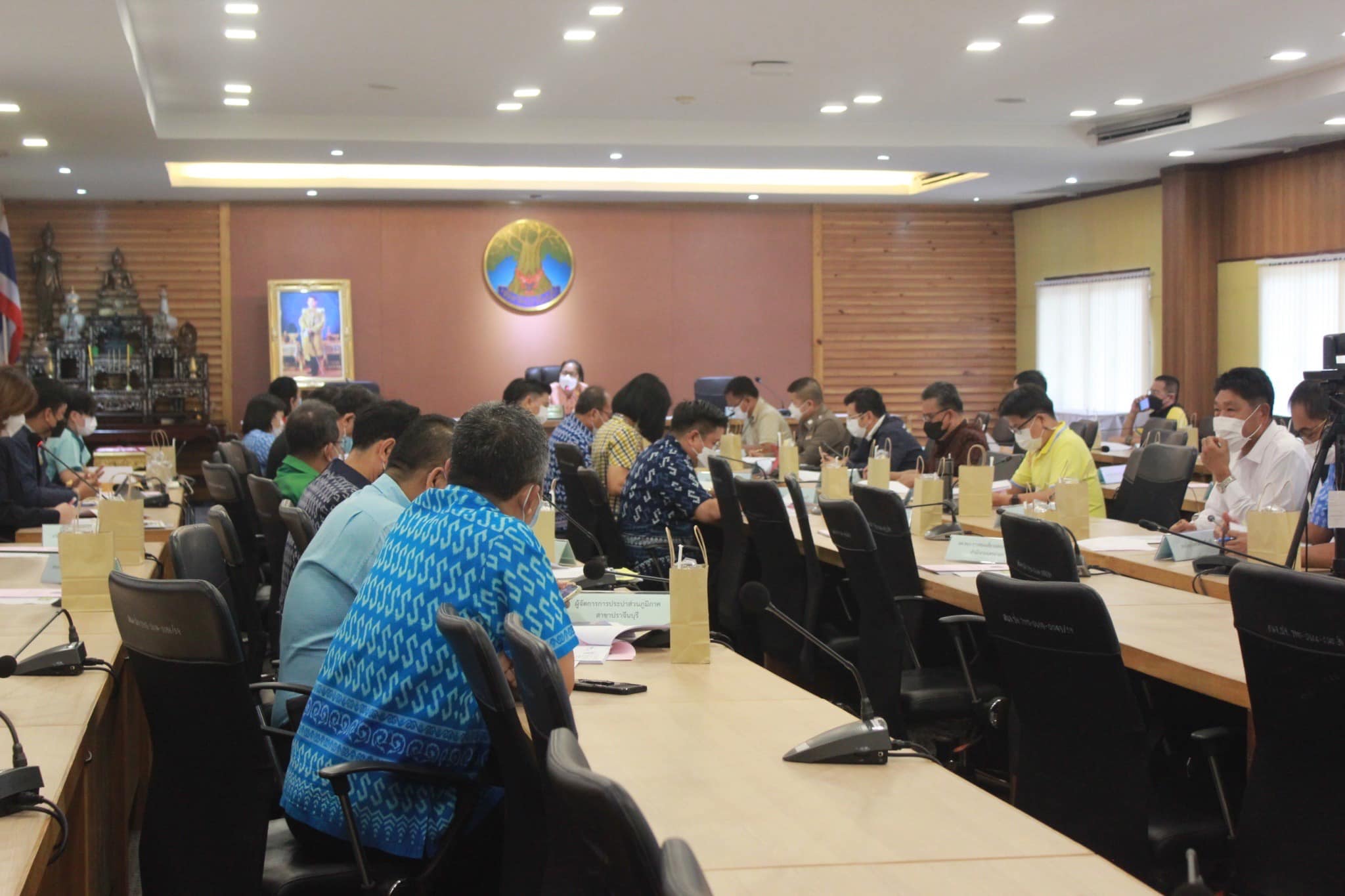 ✨✨”พช.ปราจีนบุรี ร่วมประชุมคณะกรรมการบริหารงานจังหวัดแบบบูรณาการ (ก.บ.จ.) จังหวัดปราจีนบุรี ครั้งที่ 1/2566”