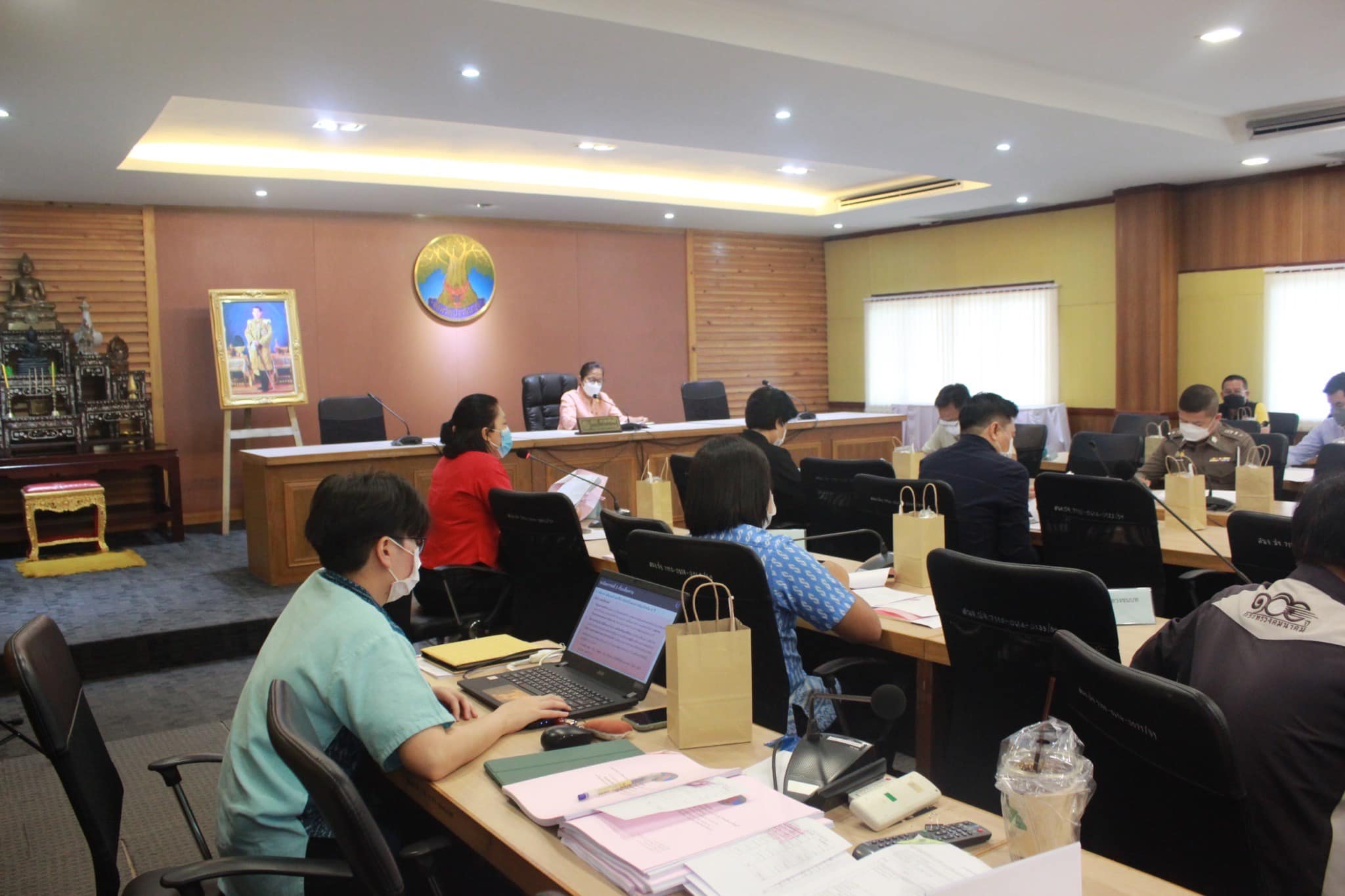 ✨✨”พช.ปราจีนบุรี ร่วมประชุมคณะกรรมการบริหารงานจังหวัดแบบบูรณาการ (ก.บ.จ.) จังหวัดปราจีนบุรี ครั้งที่ 1/2566”