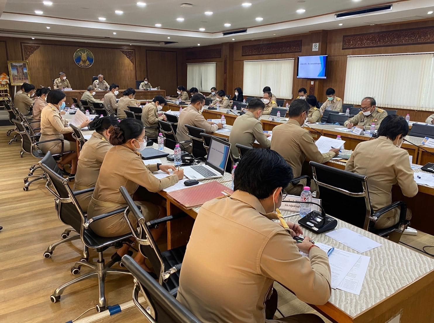 ✨✨”พช.ปราจีนบุรี ร่วมประชุมหัวหน้าส่วนราชการ ในสังกัดกระทรวงมหาดไทย และนายอำเภอ ครั้งที่ 2/2566 ประจำเดือน กุมภาพันธ์ 2566″