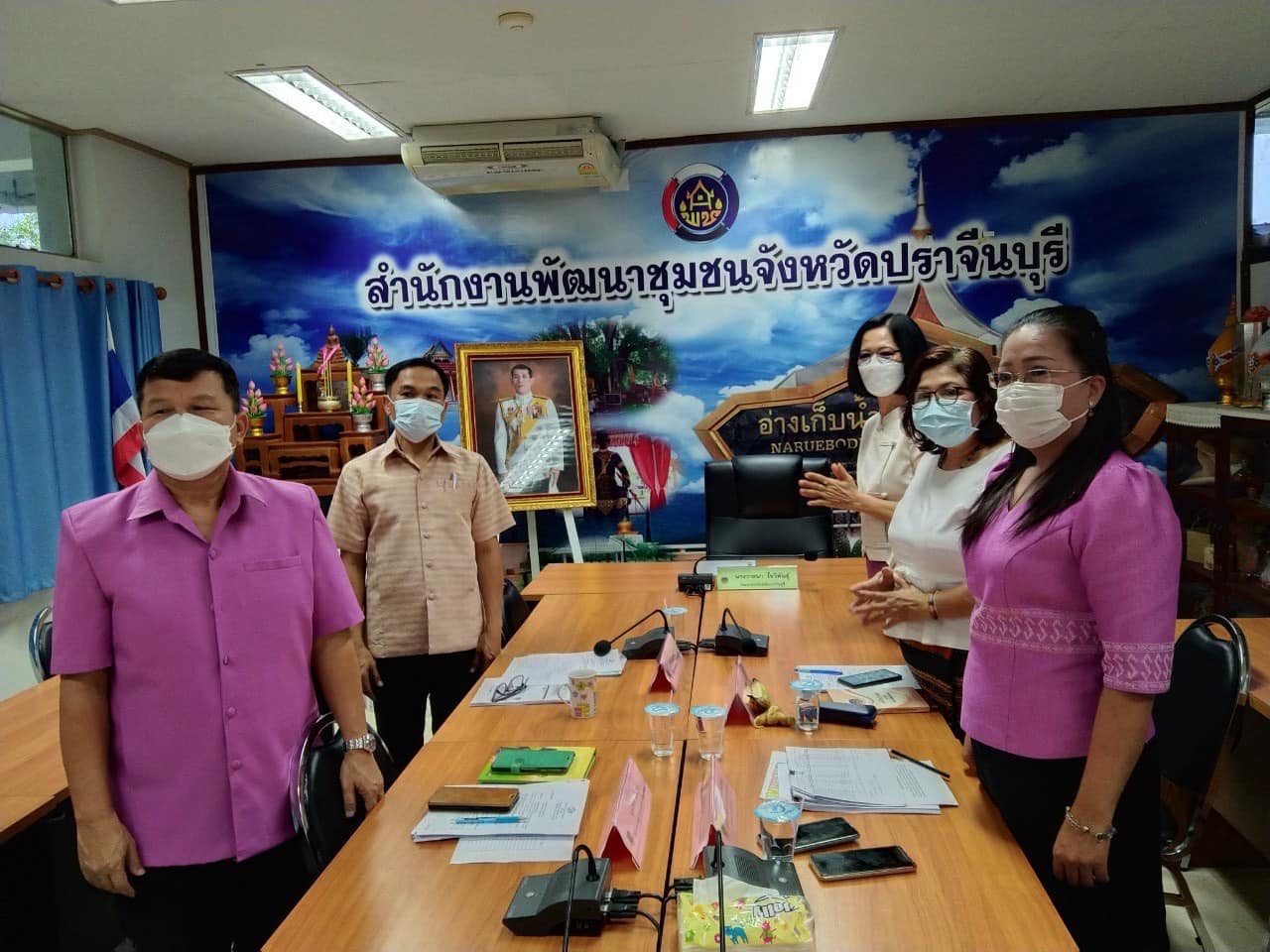 ✨✨”พช.ปราจีนบุรี ร่วมประชุมกรมการพัฒนาชุมชน ครั้งที่ 3/2566 ผ่านระบบ Video Conference System(VCS)”