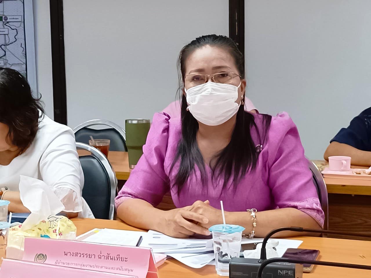 ✨✨”พช.ปราจีนบุรี ร่วมประชุมกรมการพัฒนาชุมชน ครั้งที่ 3/2566 ผ่านระบบ Video Conference System(VCS)”