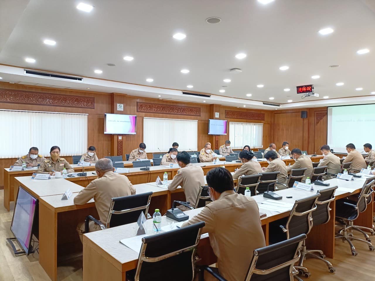 ✨✨”พช.ปราจีนบุรี ร่วมประชุมหัวหน้าส่วนราชการ ในสังกัดกระทรวงมหาดไทย และนายอำเภอ  ประจำเดือน มีนาคม 2566″