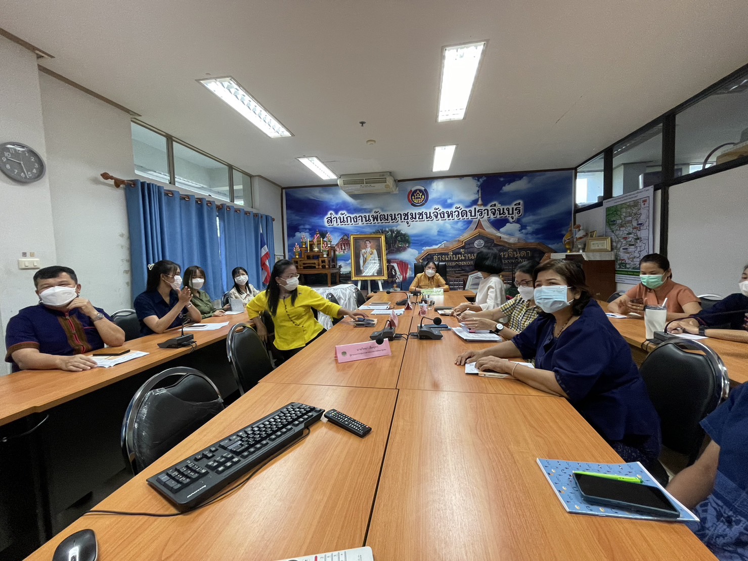 ✨✨”พช.ปราจีนบุรี ร่วมรับชมการถ่ายทอดสดรายการ วันใหม่ วาไรตี้ ทางสถานีโทรทัศน์ ไทยพีบีเอส เพื่อประชาสัมพันธ์กิจกรรมทอดผ้าป่าสมทบกองทุนพัฒนาเด็กชนบท ในพระราชูปถัมภ์สมเด็จพระเทพรัตนราชสุดาฯ สยามบรมราชกุมารี”