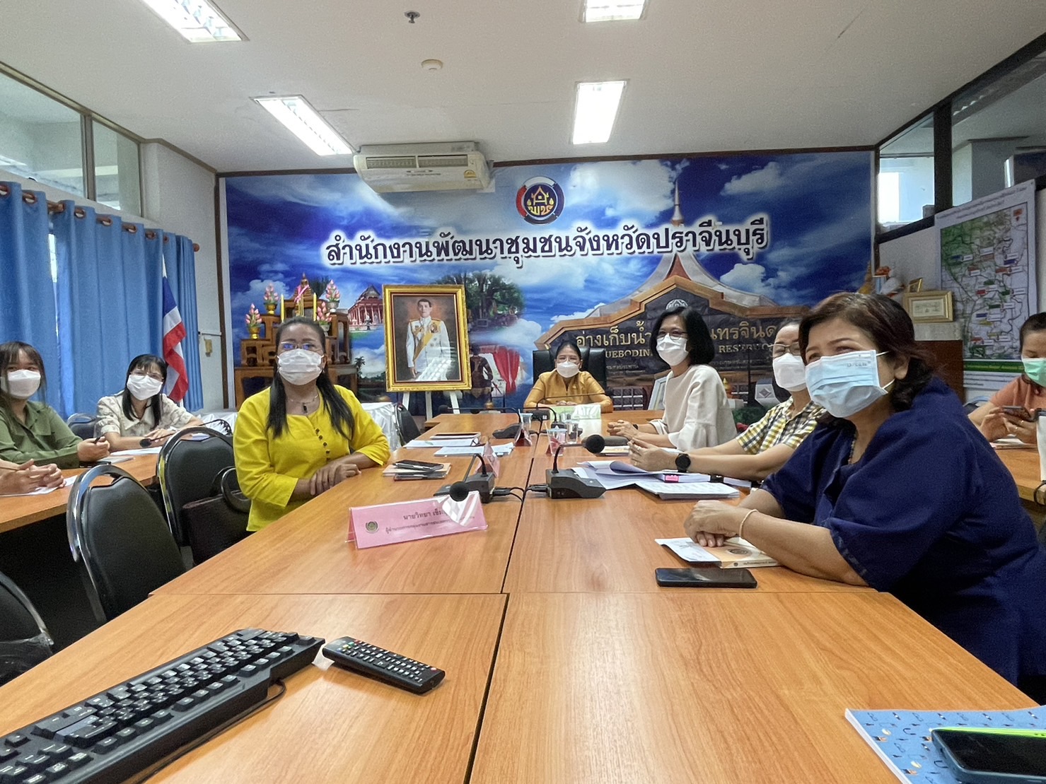 ✨✨”พช.ปราจีนบุรี ร่วมรับชมการถ่ายทอดสดรายการ วันใหม่ วาไรตี้ ทางสถานีโทรทัศน์ ไทยพีบีเอส เพื่อประชาสัมพันธ์กิจกรรมทอดผ้าป่าสมทบกองทุนพัฒนาเด็กชนบท ในพระราชูปถัมภ์สมเด็จพระเทพรัตนราชสุดาฯ สยามบรมราชกุมารี”