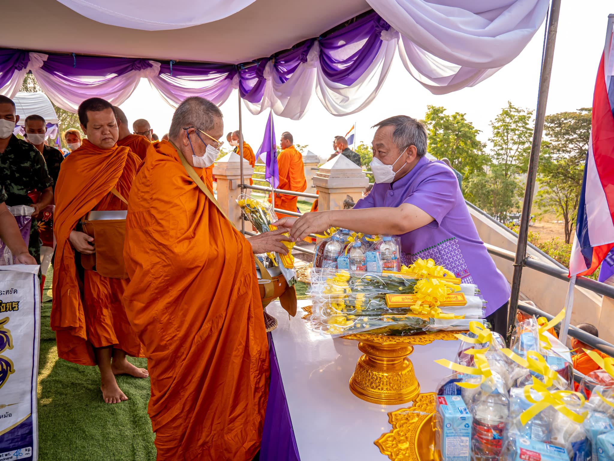 ✨✨”พช.ปราจีนบุรี ร่วมพิธีทำบุญตักบาตรเนื่องในโอกาสวันคล้ายวันพระราชสมภพสมเด็จพระกนิษฐาธิราชเจ้า กรมสมเด็จพระเทพรัตนราชสุดาฯ สยามบรมราชกุมารี 2 เมษายน 2566″
