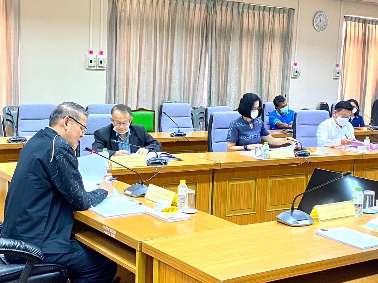 ✨✨”พช.ปราจีนบุรี ร่วมประชุมคณะกรรมการข้าราชการองค์การบริหารส่วนจังหวัด จังหวัดปราจีนบุรี″