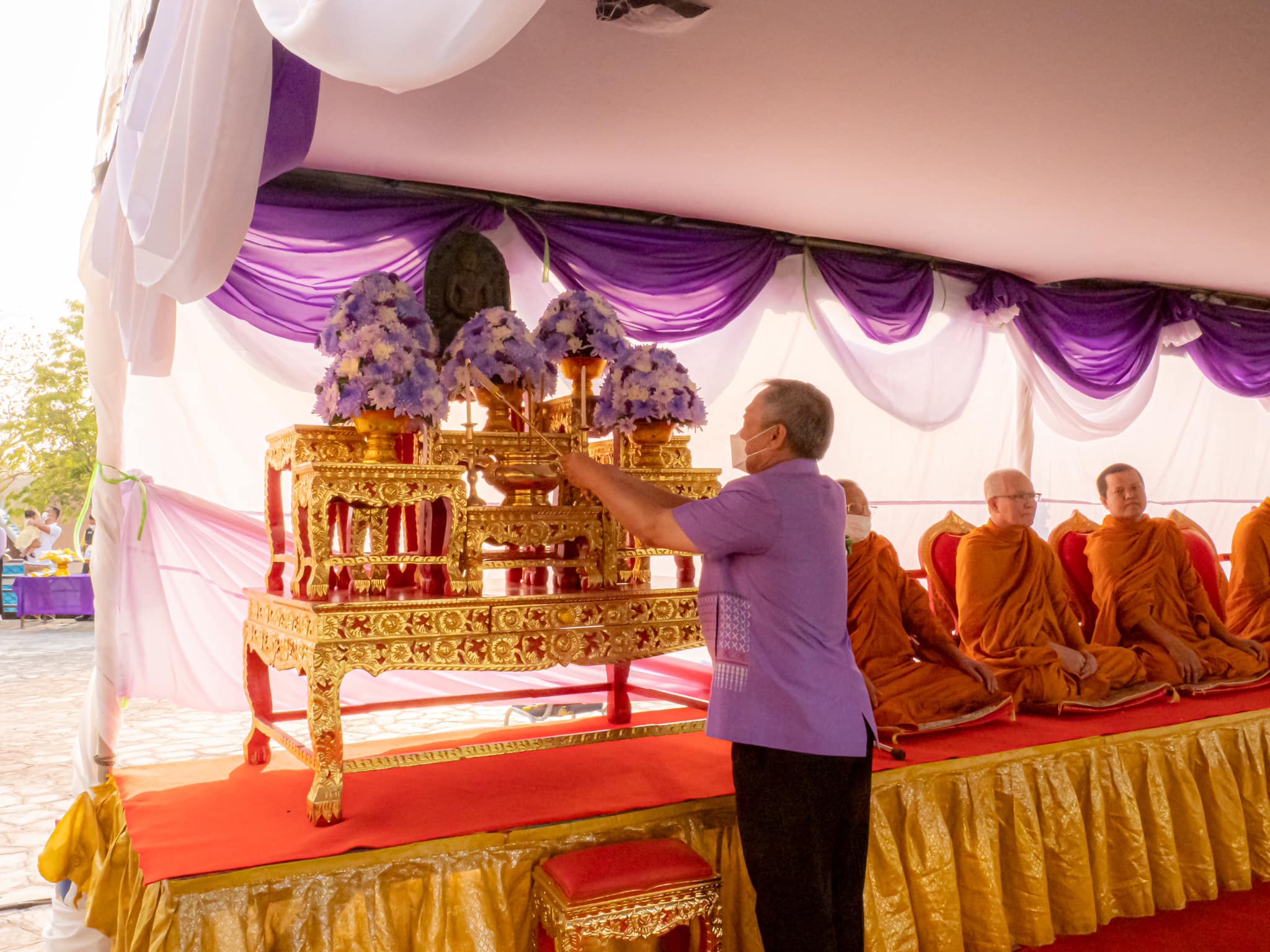 ✨✨”พช.ปราจีนบุรี ร่วมพิธีทำบุญตักบาตรเนื่องในโอกาสวันคล้ายวันพระราชสมภพสมเด็จพระกนิษฐาธิราชเจ้า กรมสมเด็จพระเทพรัตนราชสุดาฯ สยามบรมราชกุมารี 2 เมษายน 2566″