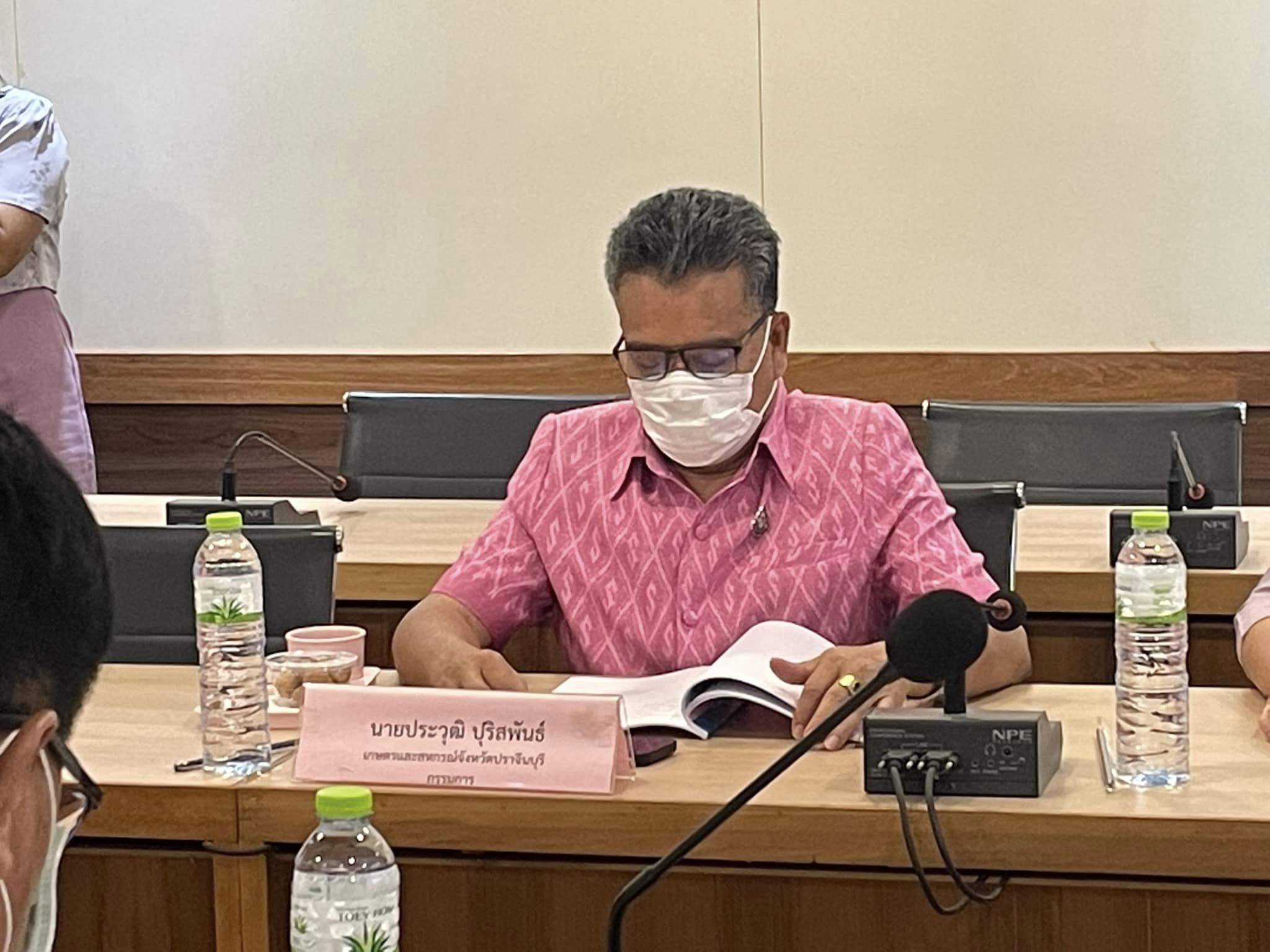 ??”พช.ปราจีนบุรี ร่วมประชุมคณะกรรมการการเลือกตั้งสมาชิกสภาเกษตรกรจังหวัด ประจำจังหวัดปราจีนบุรี ครั้งที่ 6/2566″