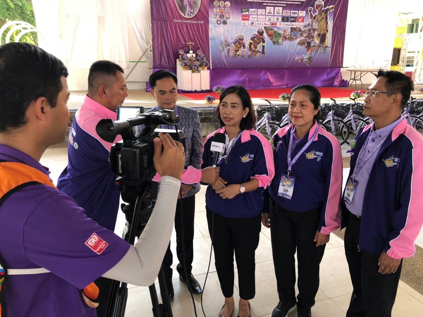 ✨✨”พช.ปราจีนบุรี ร่วมพิธีรับมอบจักรยานจากสมาคมกีฬาจักรยานแห่งประเทศไทย ในพระบรมราชูปถัมภ์ ในงานแข่งขันจักรยานทางไกลนานาชาติเฉลิมพระเกียรติสมเด็จพระกนิษฐาธิราชเจ้า กรมสมเด็จพระเทพรัตนราชสุดาฯ สยามบรมราชกุมารี เจริญพระชนมายุ 68 พรรษา “The Princess Maha Chakri Sirindhoron’s Cup Tour of Thailand 2023″″