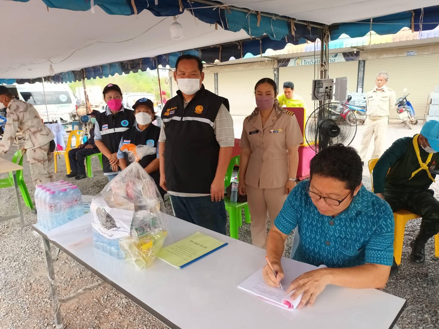 ✨✨”พช.ปราจีนบุรี ร่วมดำเนินงานป้องกันและลดอุบัติเหตุทางถนนช่วงเทศกาลสงกรานต์ พ.ศ. 2566″