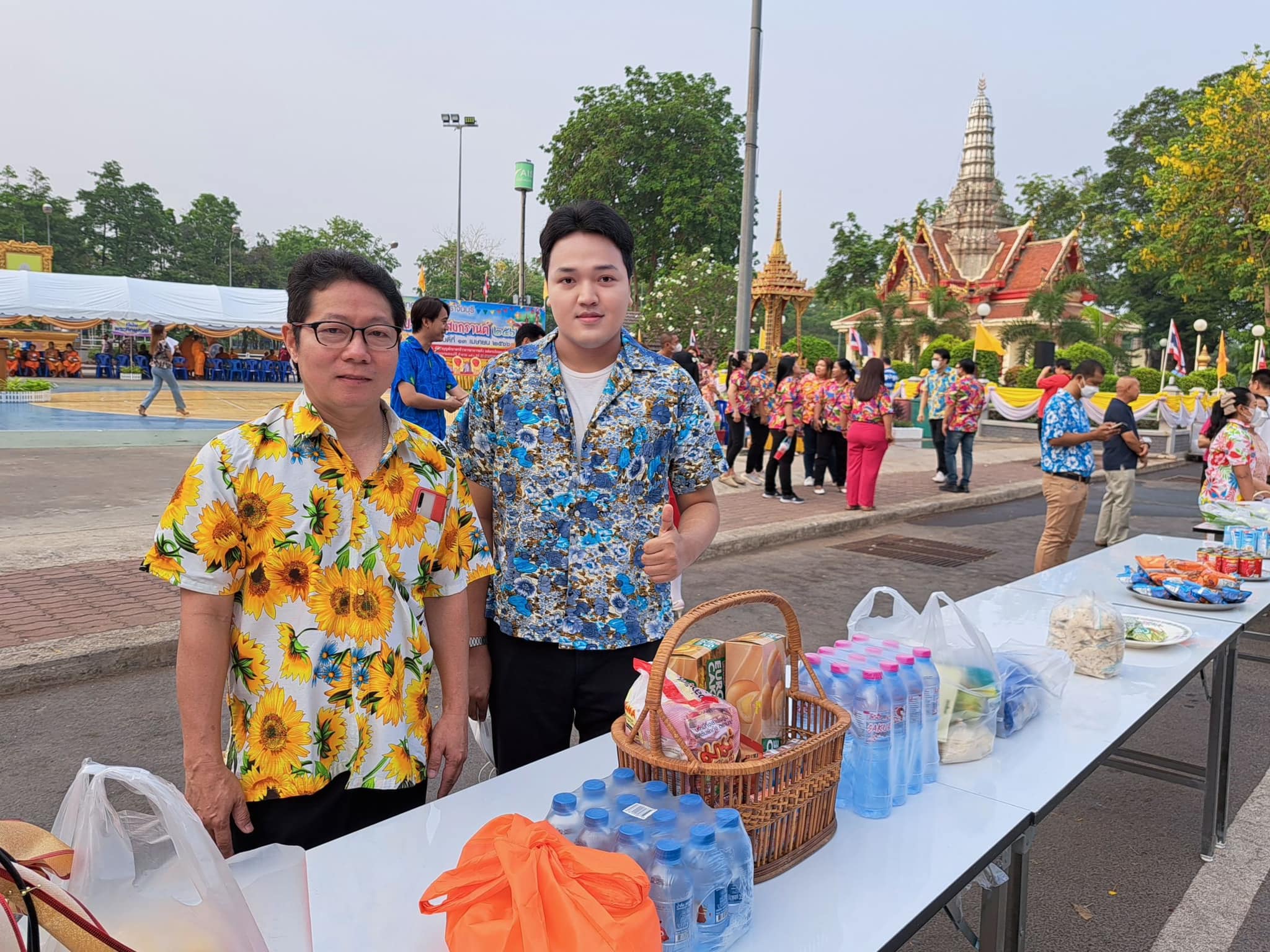 ✨✨”พช.ปราจีนบุรี ร่วมพิธีทำบุญตักบาตรเนื่องในวันสงกรานต์ ประจำปี 2566″