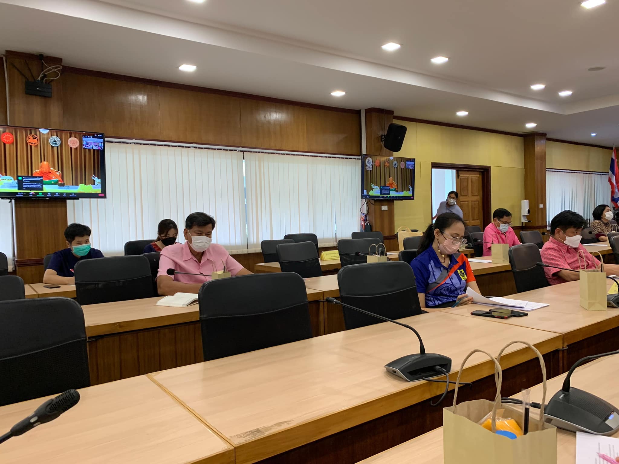 ✨✨”พช.ปราจีนบุรี ร่วมประชุมชี้แจงการขับเคลื่อนการดำเนินงานตามบันทึกข้อตกลงความร่วมมือ บทบาทในการเกื้อหนุนระหว่างวัดและชุมชนให้มีความสุขอย่างยั่งยืน”