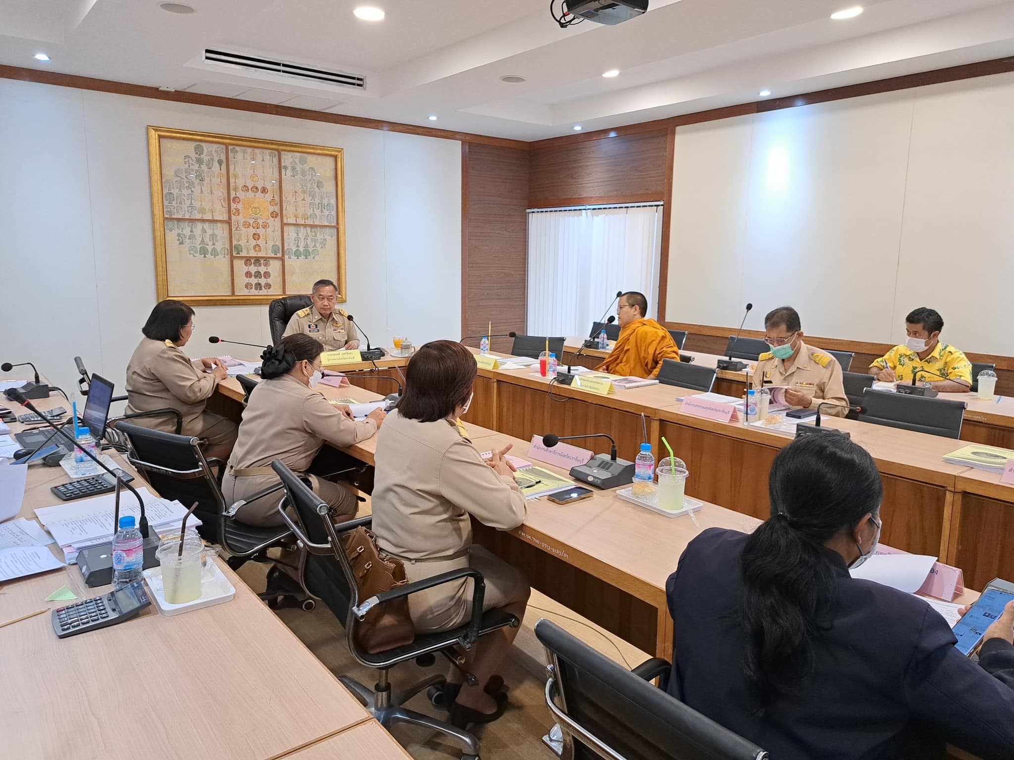 ✨✨”พช.ปราจีนบุรี ร่วมประชุมคณะกรรมการพิจารณาคัดเลือกวัดพัฒนาตัวอย่างที่มีผลงานดีเด่น วัดพัฒนาตัวอย่าง และอุทยานการศึกษาในวัด ประจำปี 2566 จังหวัดปราจีนบุรี ครั้งที่ 1/2566”
