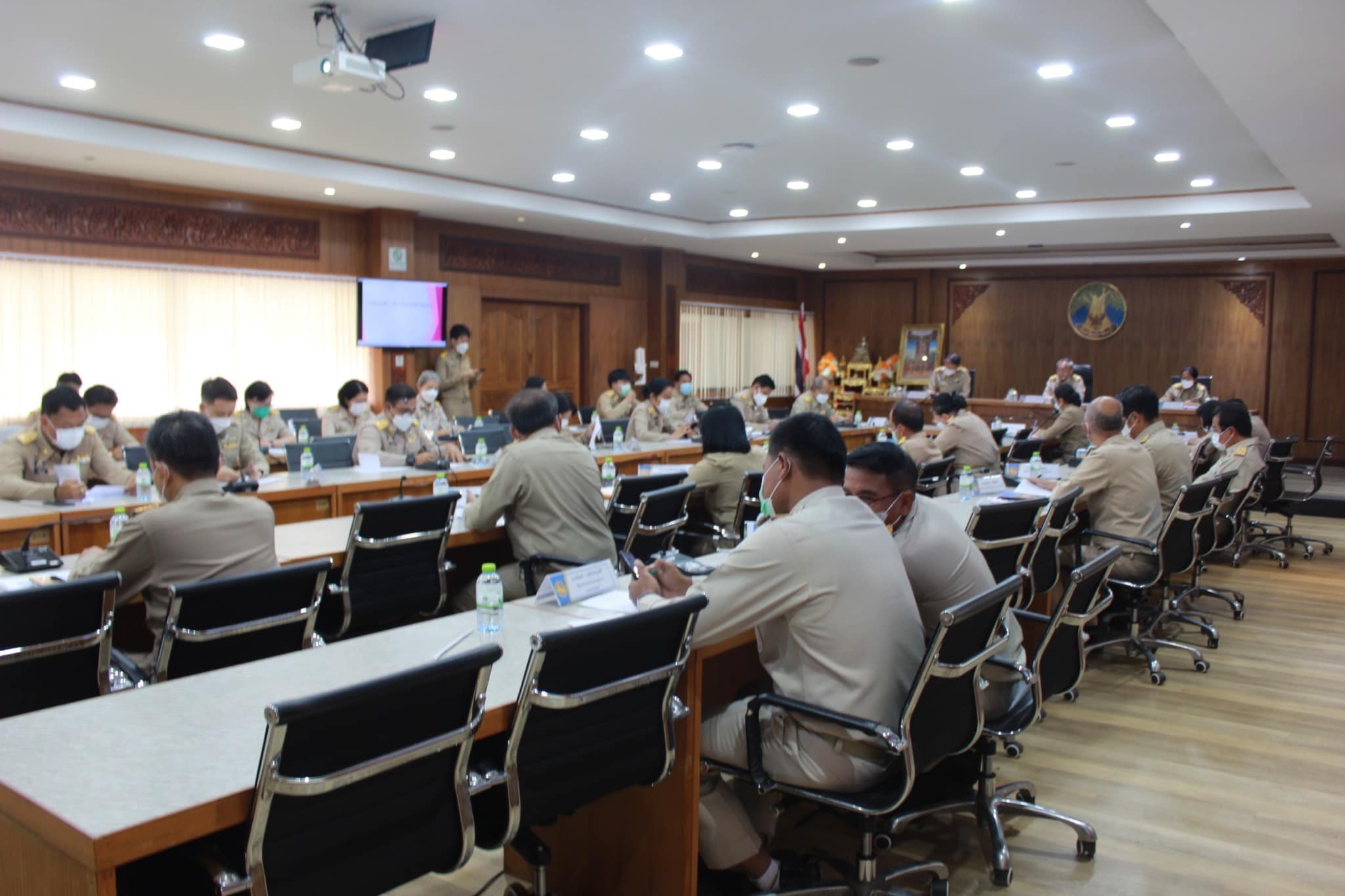 ✨✨”พช.ปราจีนบุรี ร่วมประชุมหัวหน้าส่วนราชการ ในสังกัดกระทรวงมหาดไทย และนายอำเภอ ประจำเดือน เมษายน 2566″