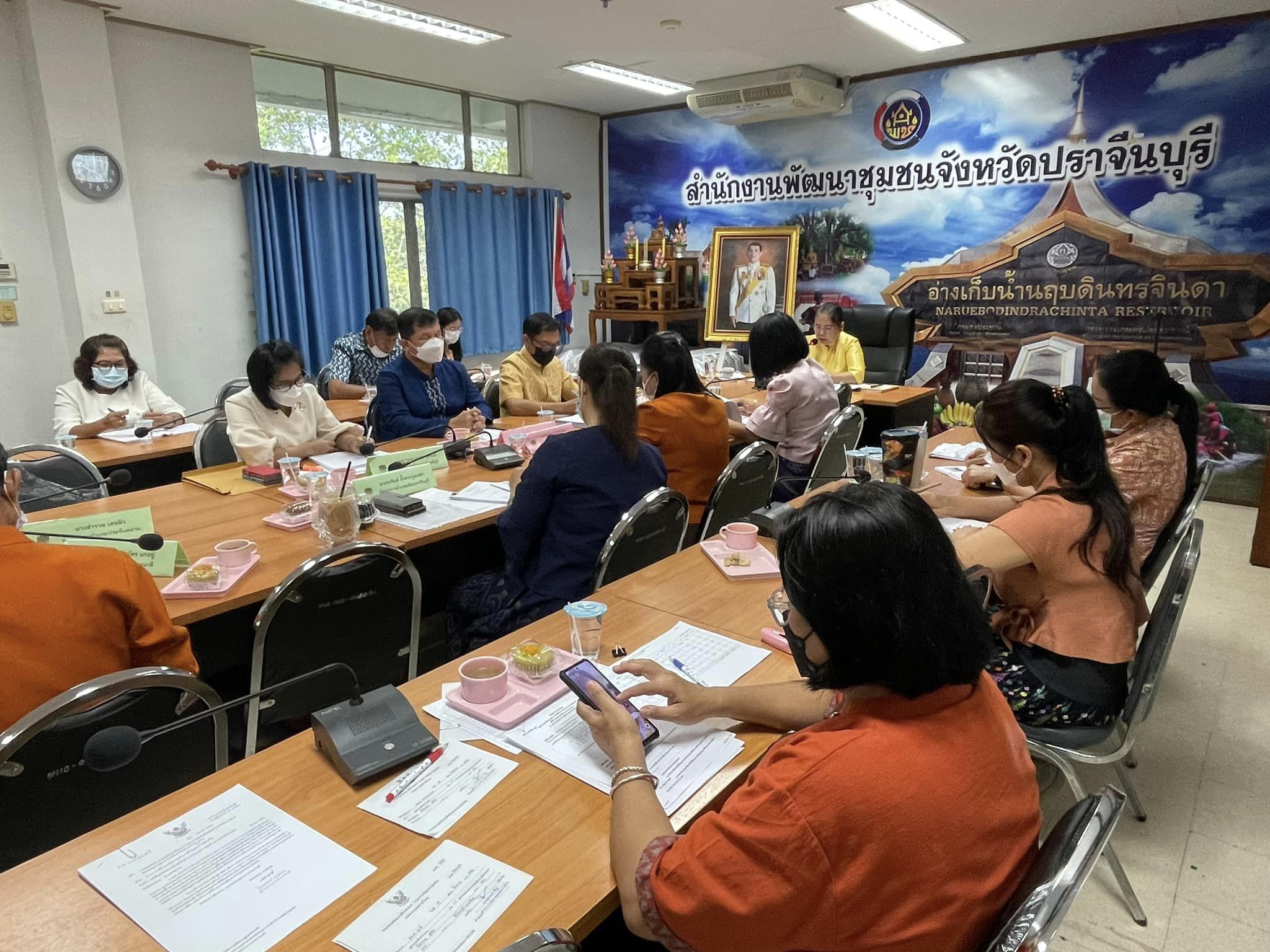 ✨✨”พช.ปราจีนบุรี ประชุมผู้บริหารงานพัฒนาชุมชนและนักวิชาการพัฒนาชุมชน ครั้งที่ 5/2566″