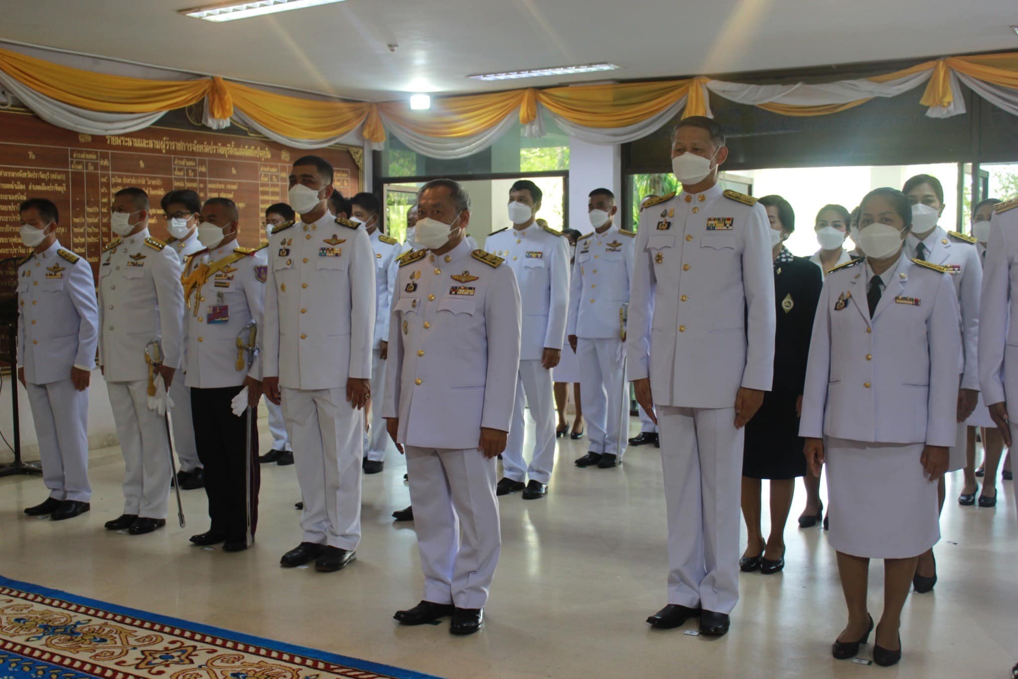 ??”พช.ปราจีนบุรี ร่วมพิธีลงนามถวายพระพรชัยมงคลเนื่องใน “วันฉัตรมงคล””