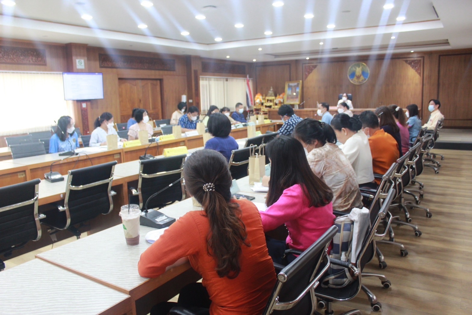 ✨✨”พช.ปราจีนบุรี ประชุมคณะกรรมการประสานและขับเคลื่อนนโยบายศาลพลังประชารัฐประจำจังหวัด (คสป.) และผู้เกี่ยวข้อง ครั้งที่ 2/2566”