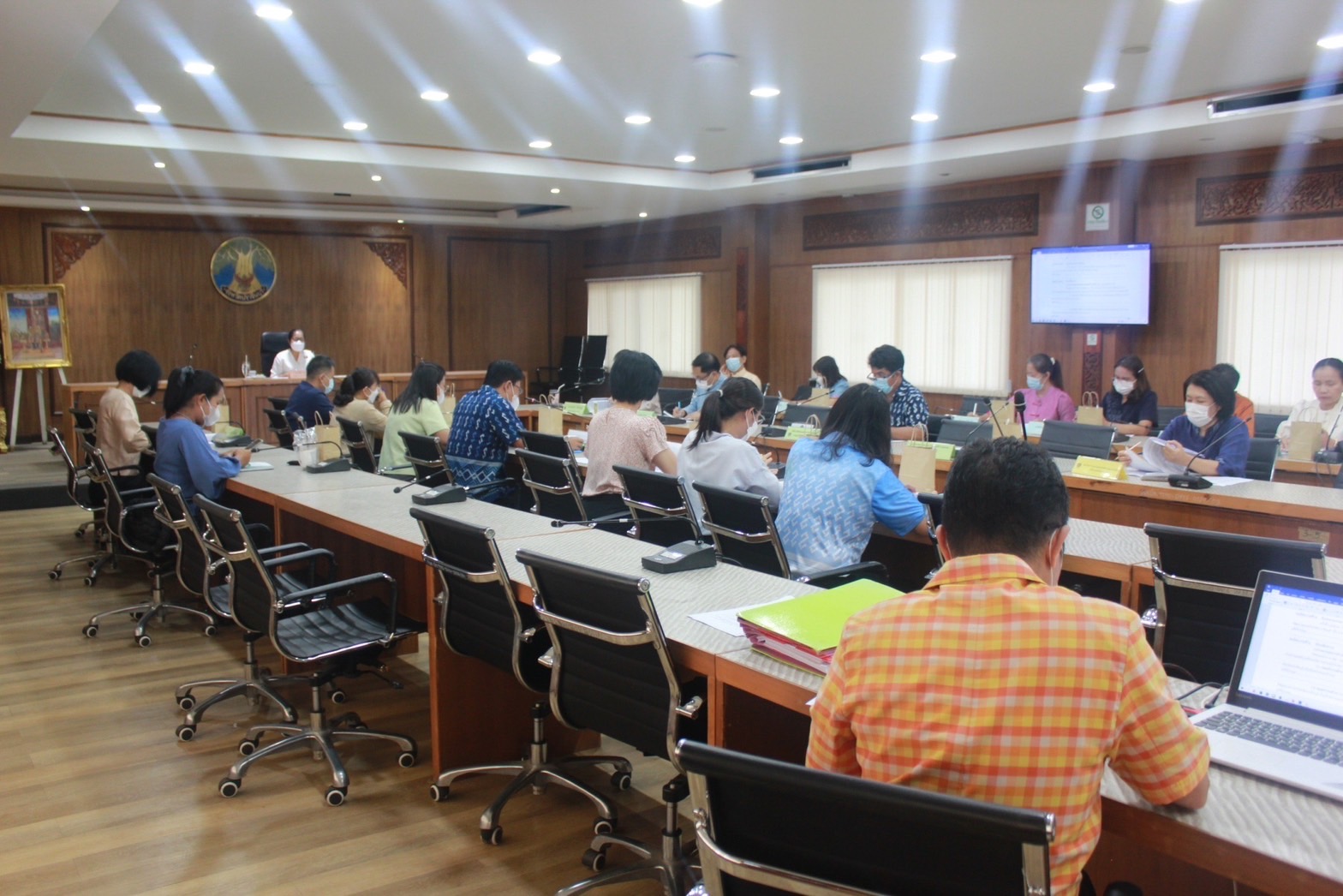 ✨✨”พช.ปราจีนบุรี ประชุมคณะกรรมการประสานและขับเคลื่อนนโยบายศาลพลังประชารัฐประจำจังหวัด (คสป.) และผู้เกี่ยวข้อง ครั้งที่ 2/2566”
