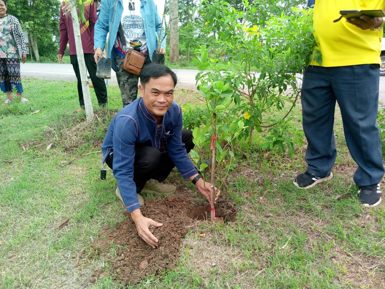 ✨✨”พช.ปราจีนบุรี จัดกิจกรรม 1 หมู่บ้าน 1 ทางนี้มีผลผู้คนรักกัน เฉลิมพระเกียรติ สมเด็จพระเจ้าพี่นางเธอ เจ้าฟ้ากัลยาณิวัฒนา กรมหลวงนราธิวาสราชนครินทร์”