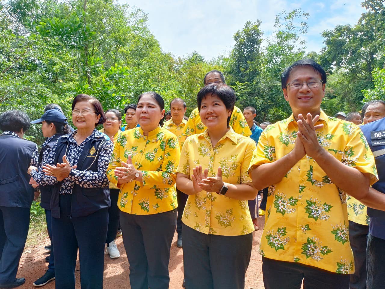 ✨✨”พช.ปราจีนบุรี พิธีเปิดโครงการแม่บ้านมหาดไทย สร้างแหล่งอาหารที่มั่นคง ในชุมชนที่ยั่งยืน”