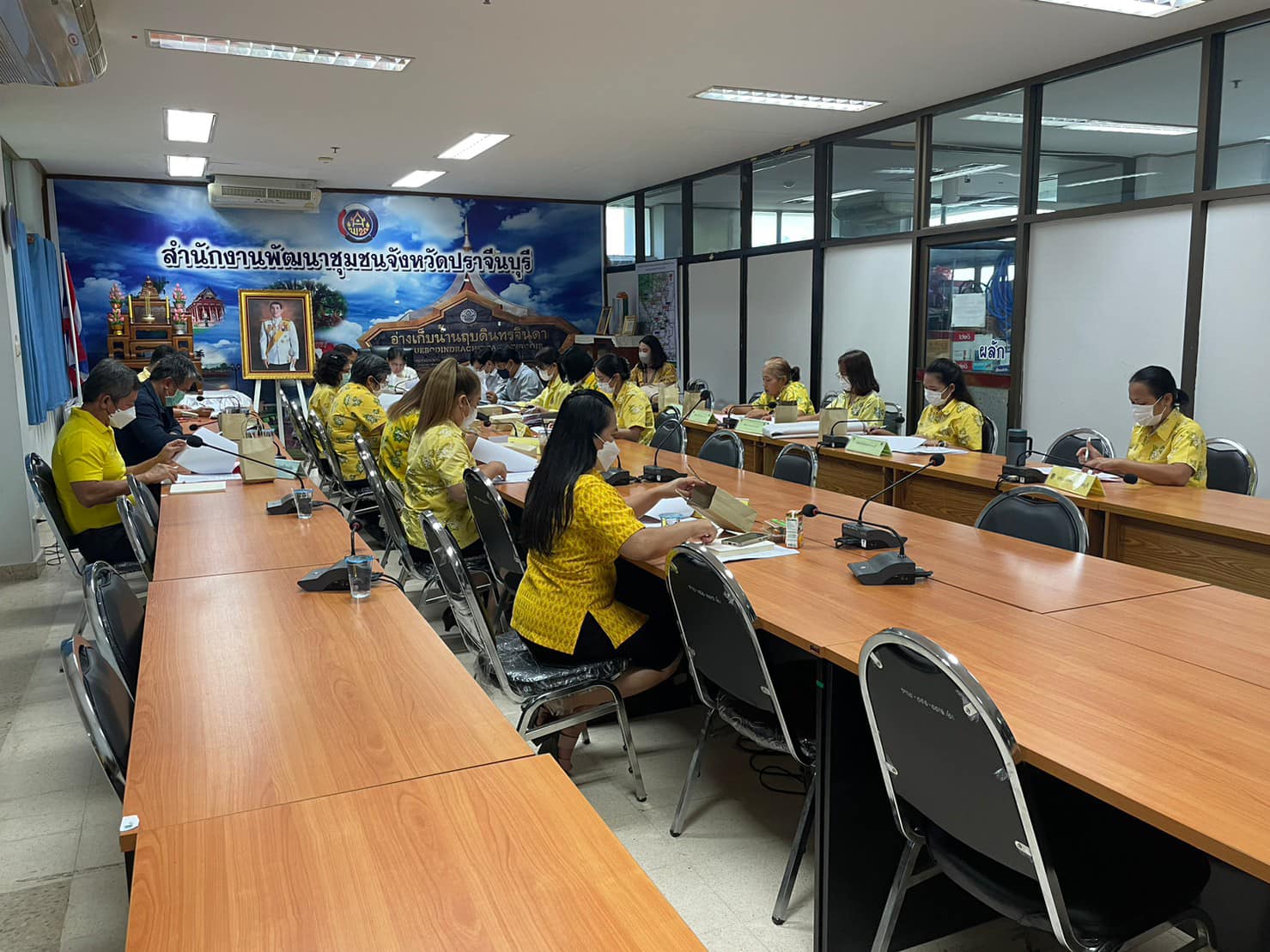 ✨✨”พช.ปราจีนบุรี จัดประชุมคณะทำงานขับเคลื่อนการพัฒนาเศรษฐกิจฐานรากและประชารัฐ (E3) ครั้งที่ 2/2566”