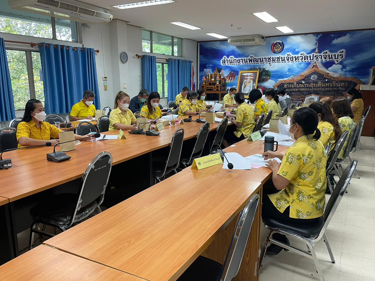 ✨✨”พช.ปราจีนบุรี จัดประชุมคณะทำงานขับเคลื่อนการพัฒนาเศรษฐกิจฐานรากและประชารัฐ (E3) ครั้งที่ 2/2566”