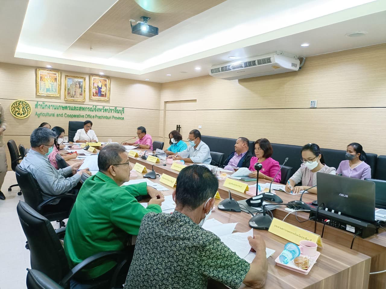 ✨✨”พช.ปราจีนบุรี ร่วมประชุมคณะทำงานสรรหาปราชญ์เกษตรของแผ่นดินจังหวัดปราจีนบุรี”