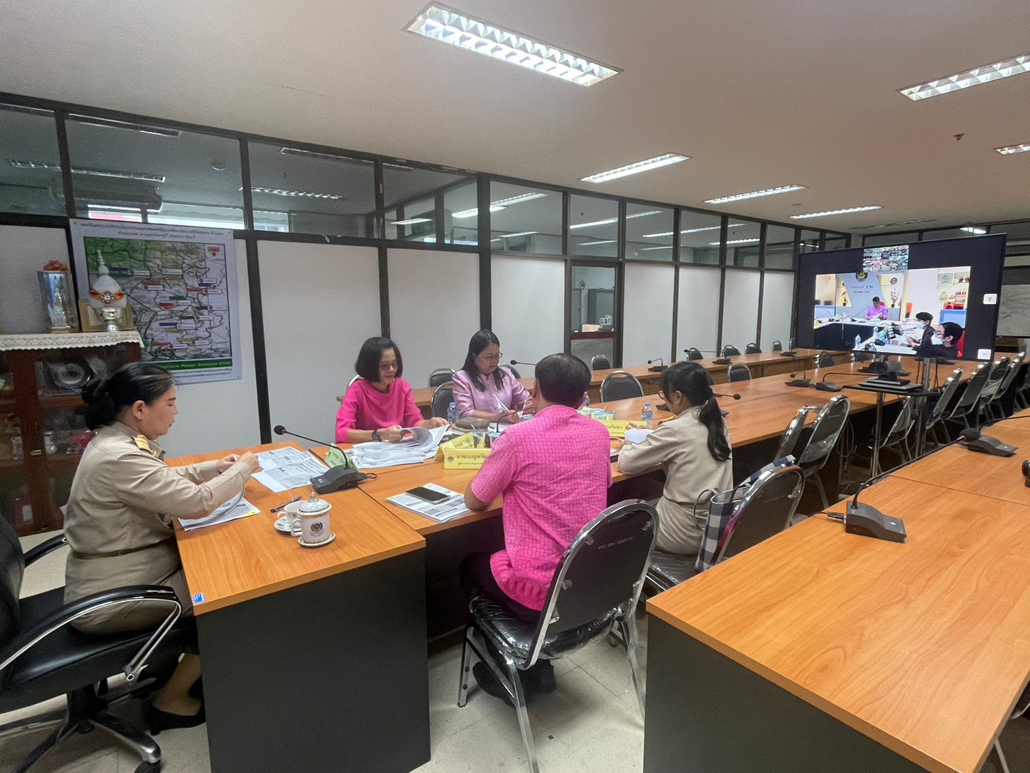 ✨✨”พช.ปราจีนบุรี ร่วมประชุมคณะกรรมการติดตามเร่งรัดการเบิกจ่ายงบประมาณรายจ่ายประจำปีงบประมาณ พ.ศ. 2566 ของกรมการพัฒนาชุมชน ครั้งที่ 7/2566″