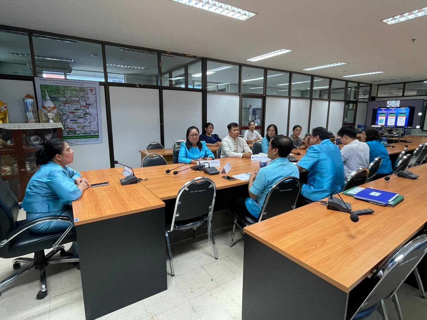 ✨✨”พช.ปราจีนบุรี ร่วมประชุมซักซ้อมการลงคะแนนสรรหาผ่านระบบออนไลน์ สหกรณ์ออมทรัพย์กรมการพัฒนาชุมชน”