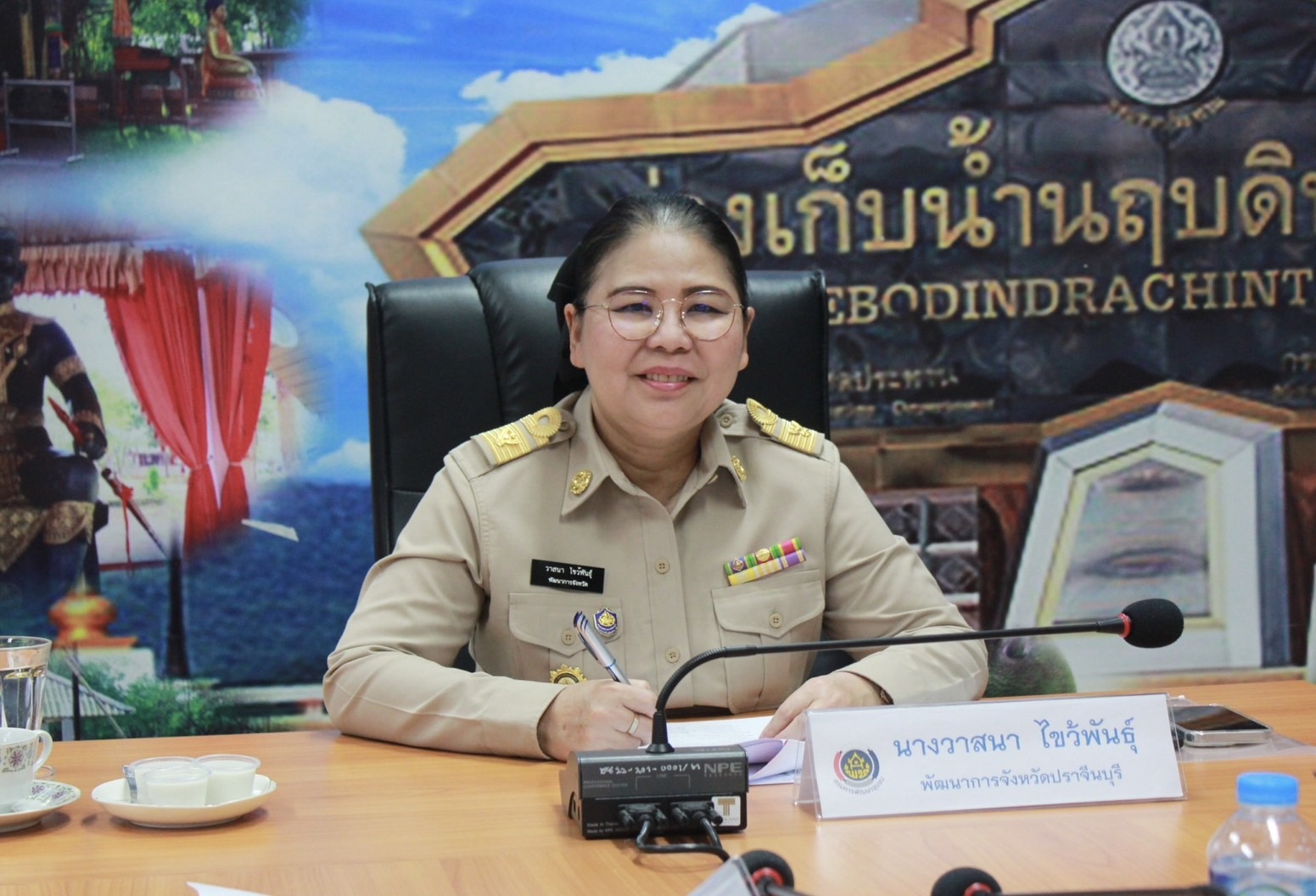 ✨✨”พช.ปราจีนบุรี ร่วมประชุมชี้แจงการดำเนินงานภารกิจสำคัญที่อธิบดีกรมการพัฒนาชุมชนเน้นย้ำ ไตรมาส 1 เรื่อง ศูนย์อำนวยการขจัดความยากจนและพัฒนาคนทุกช่วงวัยอย่างยั่งยืนตามหลักปัปรัชญาของเศรษฐกิจพอเพียง (ศจพ.)”