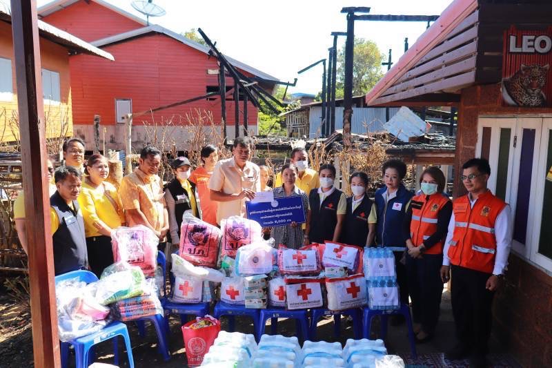 ✨✨”พช.ปราจีนบุรี ร่วมกับมูลนิธิกองทุนช่วยเหลือผู้ประสบภัยพิบัติจังหวัดปราจีนบุรี ช่วยเหลือครัวเรือนผู้ประสบอัคคีภัย”