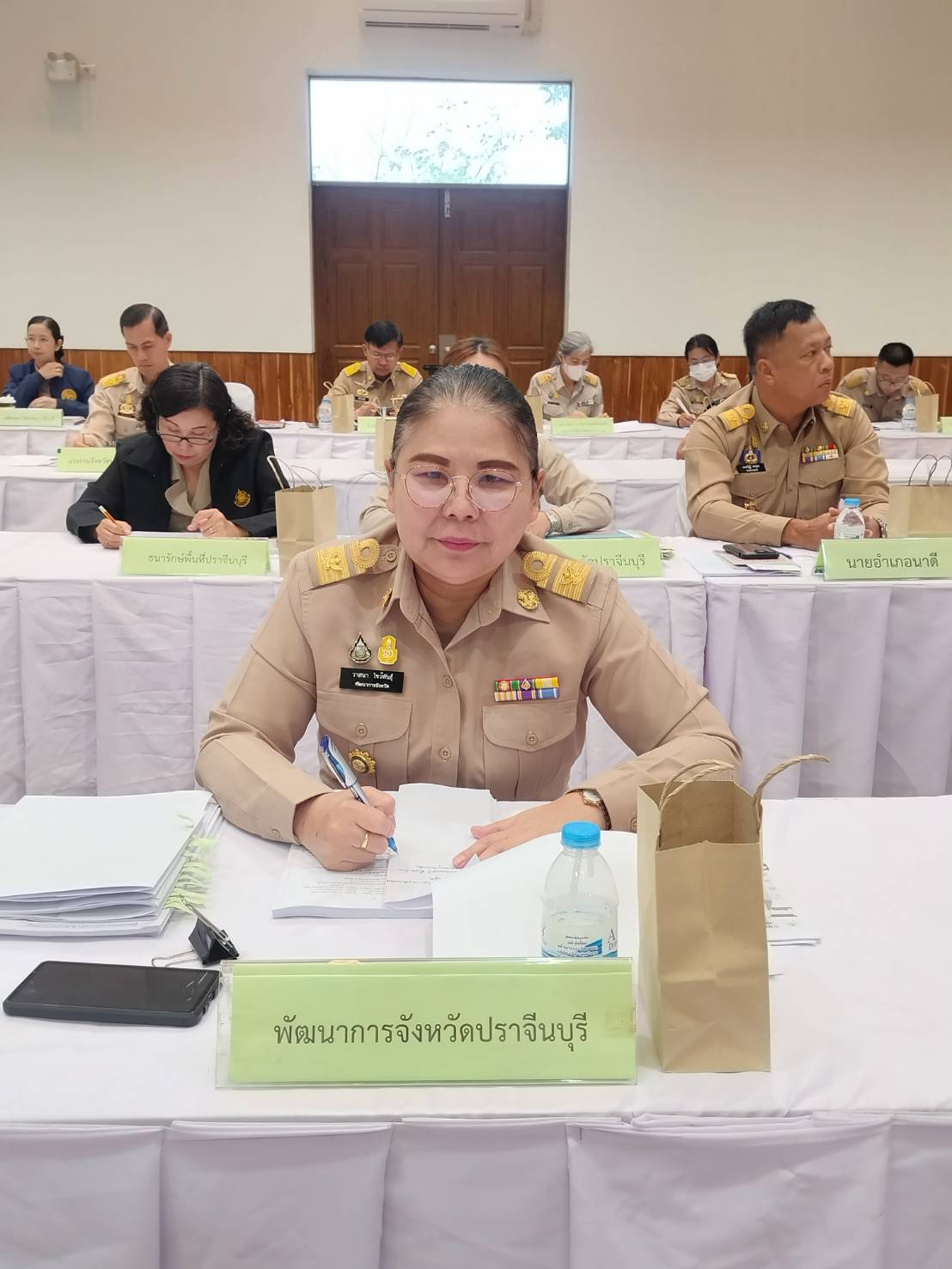 ✨✨”พช.ปราจีนบุรี ร่วมประชุมคณะกรมการจังหวัดปราจีนบุรี ประจำเดือน มกราคม 2567″