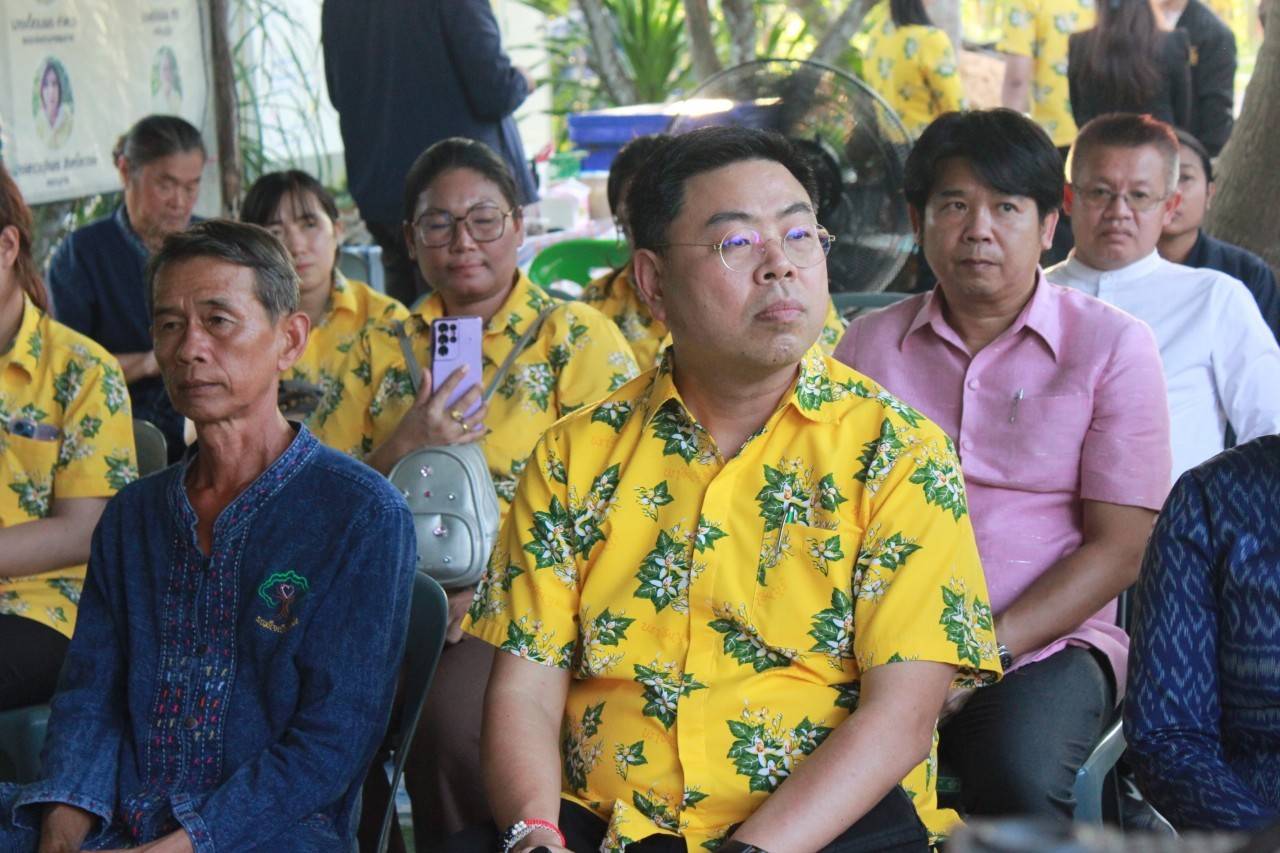 🌈🌳🥭📢 ผู้ตรวจกระทรวงมหาดไทย ลงพื้นที่เยี่ยมศูนย์เรียนรู้แปลงโคกหนองนา
