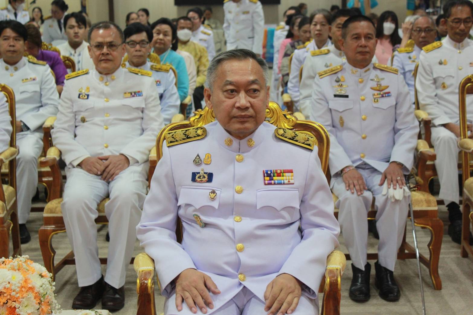 ผู้ว่าราชการจังหวัดปราจีนบุรี จัดพิธีมอบแบบลายผ้าพระราชทาน “ผ้าลายสิริวชิราภรณ์” ให้กับช่างทอผ้าทุกกลุ่ม ทุกเทคนิค เพื่อพัฒนาคุณภาพชีวิตประชาชนอย่างยั่งยืน