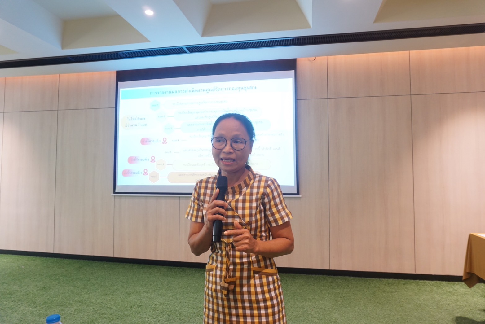 พช.ปราจีนบุรี จัดกิจกรรมประชุมเชิงปฏิบัติการผู้ขับเคลื่อนการบริหารจัดการหนี้ โดยศูนย์จัดการกองทุนชุมชน ระดับจังหวัด วันที่ 2