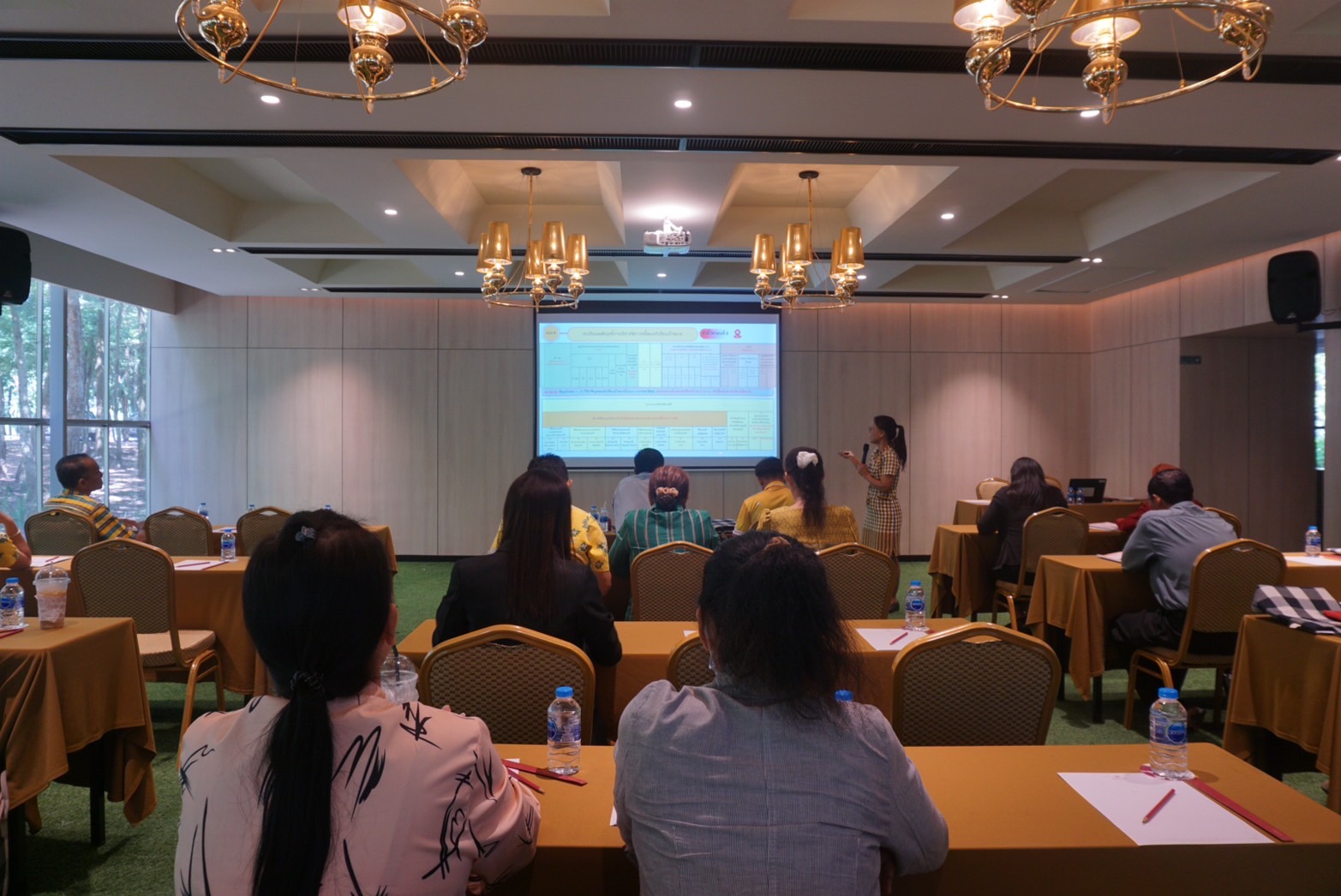 พช.ปราจีนบุรี จัดกิจกรรมประชุมเชิงปฏิบัติการผู้ขับเคลื่อนการบริหารจัดการหนี้ โดยศูนย์จัดการกองทุนชุมชน ระดับจังหวัด วันที่ 2