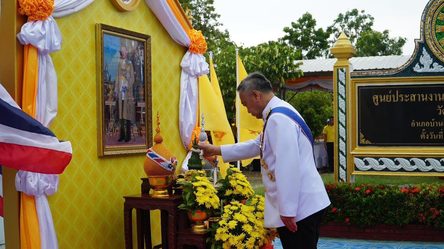 พช.ปราจีนบุรี ร่วมพิธีเสกน้ำพระพุทธมนต์ศักดิ์สิทธิ์ เพื่อใช้ในงานเฉลิมพระเกียรติพระบาทสมเด็จพระเจ้าอยู่หัว เนื่องในโอกาสพระราชพิธีมหามงคลเฉลิมพระชนมพรรษา 6 รอบ 28 กรกฎาคม 2567