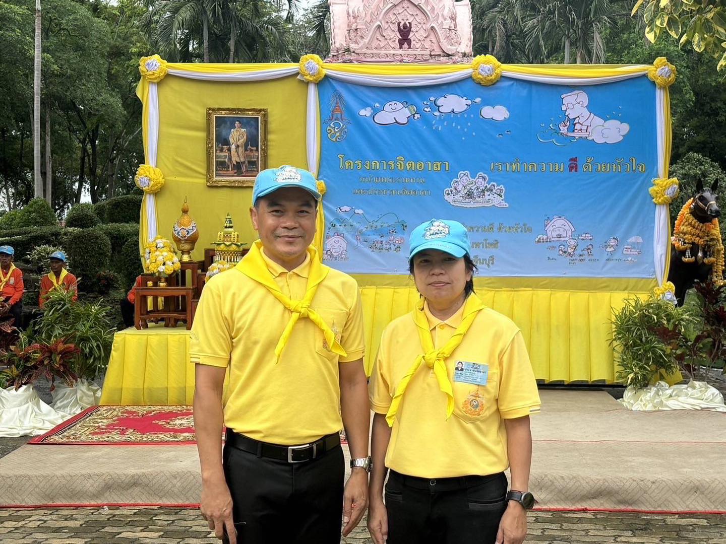พช.ปราจีนบุรี ร่วมกิจกรรมจิตอาสาเนื่องในวันสมเด็จพระนารายณ์มหาราช 11 กรกฎาคม  2567