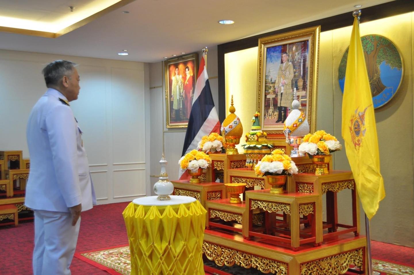 พช.ปราจีนบุรี ร่วมพิธีเชิญคนโทน้ำพระพุทธมนต์ศักดิ์สิทธิ์ไปเก็บรักษาที่กระทรวงมหาดไทย