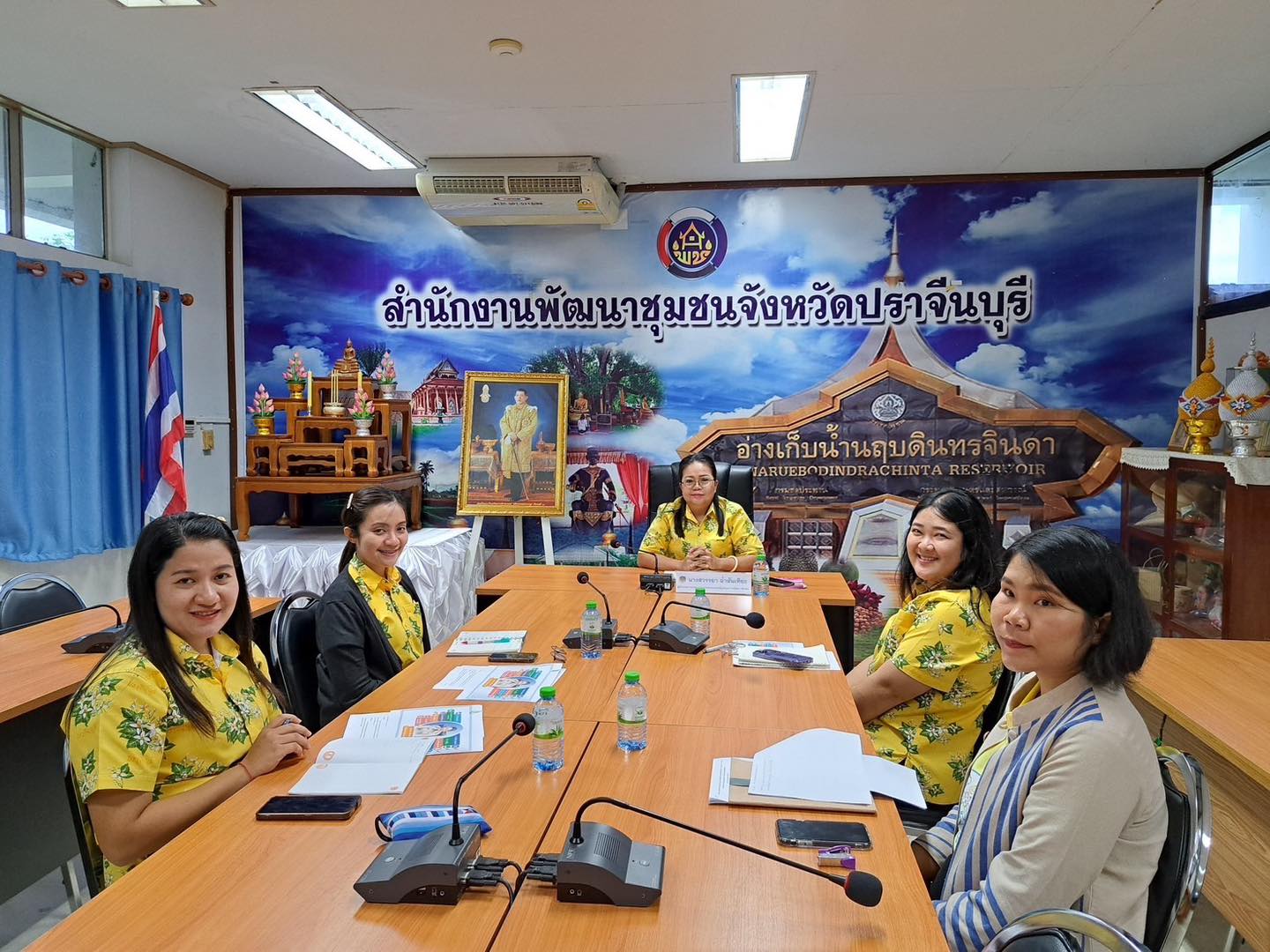 พช.ปราจีนบุรี ร่วมเสริมสร้างทักษะและฝึกประสบการณ์จริงของข้าราชการสำนักงานปลัดกระทรวงมหาดไทย