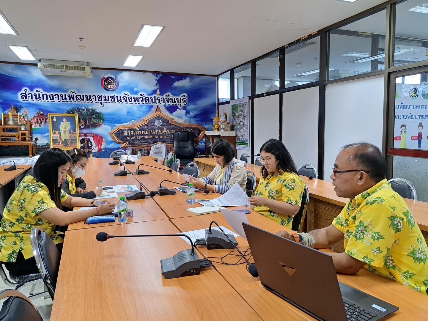 พช.ปราจีนบุรี ร่วมเสริมสร้างทักษะและฝึกประสบการณ์จริงของข้าราชการสำนักงานปลัดกระทรวงมหาดไทย