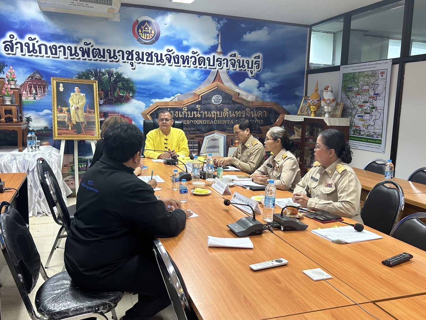 พช.ปราจีนบุรี ประชุมปรึกษาหารือประเด็นการส่งเสริมและพัฒนาสินค้า OTOP
