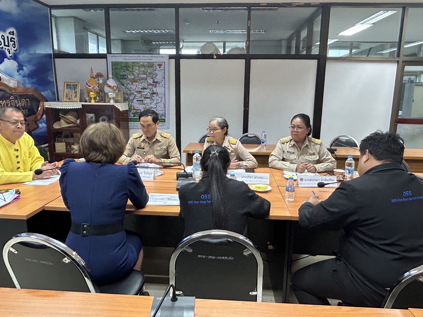 พช.ปราจีนบุรี ประชุมปรึกษาหารือประเด็นการส่งเสริมและพัฒนาสินค้า OTOP
