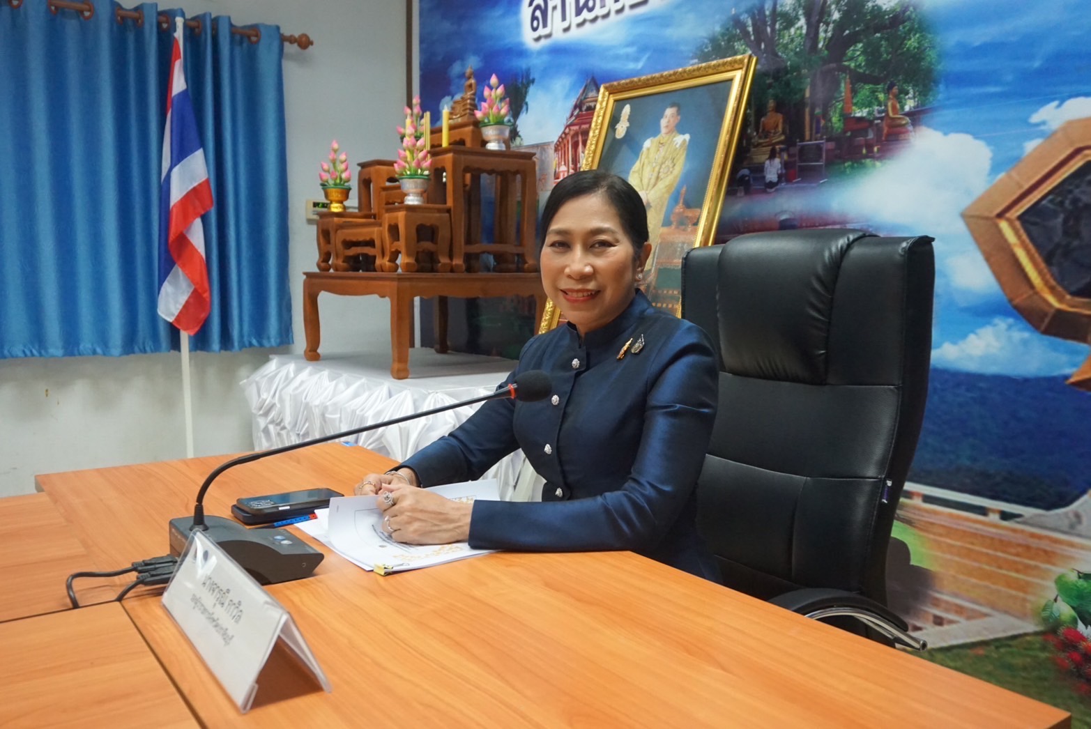 จังหวัดปราจีนบุรี พิจารณากลั่นกรองการประกวดผ้าลายพระราชทาน “ผ้าลายสิริวชิราภรณ์ ประจำปี 2567”