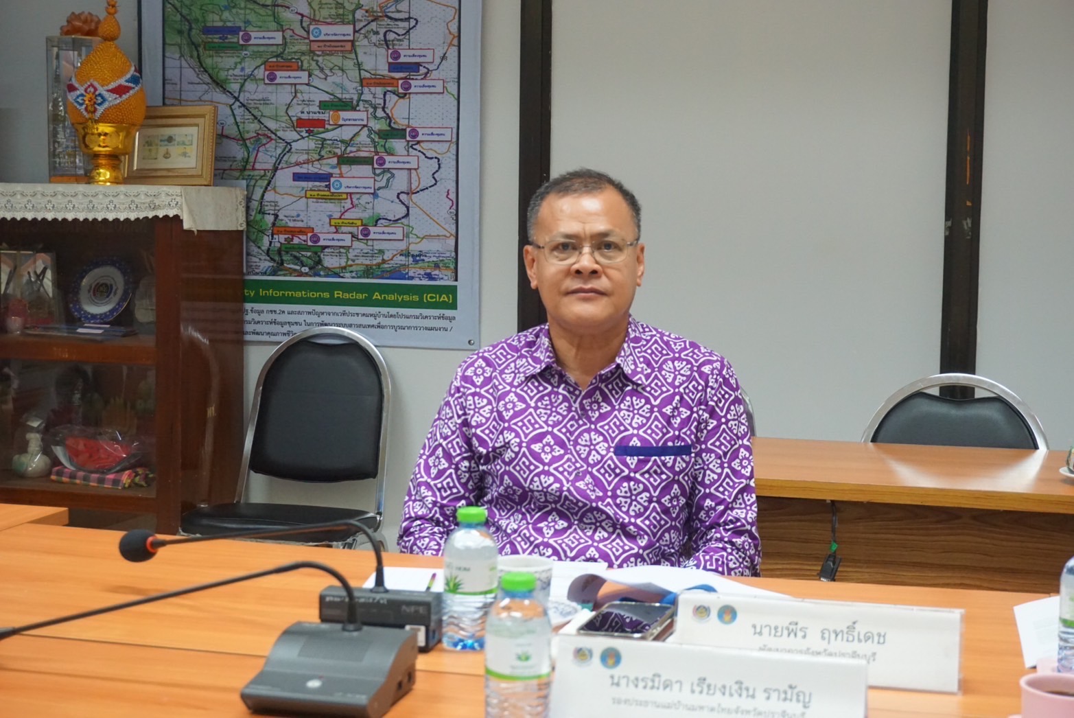 จังหวัดปราจีนบุรี พิจารณากลั่นกรองการประกวดผ้าลายพระราชทาน “ผ้าลายสิริวชิราภรณ์ ประจำปี 2567”