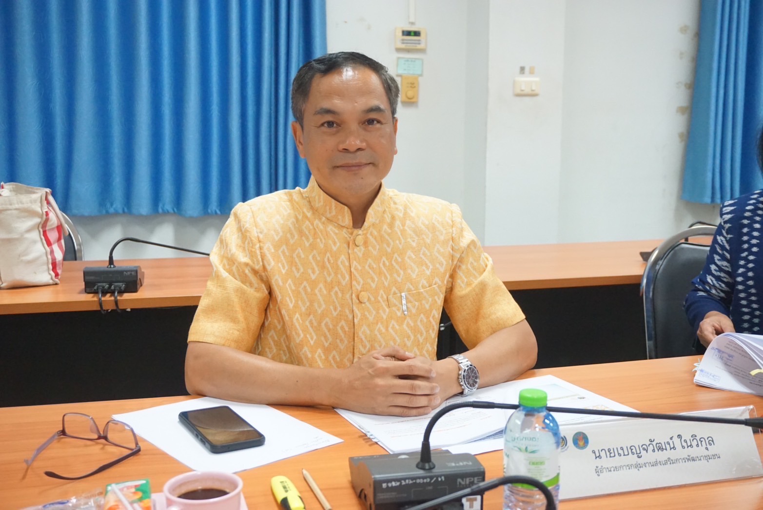 จังหวัดปราจีนบุรี พิจารณากลั่นกรองการประกวดผ้าลายพระราชทาน “ผ้าลายสิริวชิราภรณ์ ประจำปี 2567”