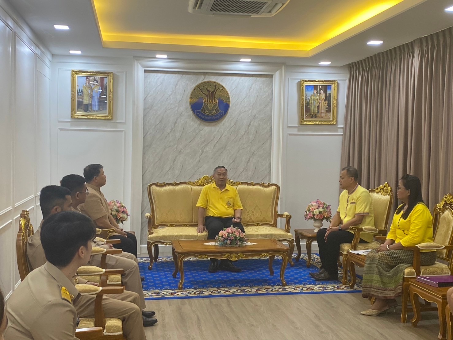 พช.ปราจีนบุรี ร่วมต้อนรับข้าราชการบรรจุใหม่ สังกัดสำนักงานพัฒนาชุมชนจังหวัดปราจีนบุรี จำนวน 12 ราย
