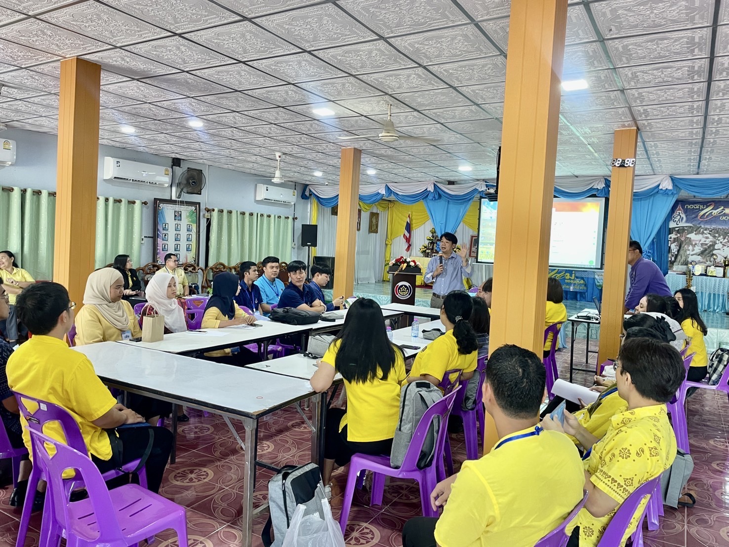 พช.ปราจีนบุรี จัดสัมมนาแลกเปลี่ยนประสบการณ์ประจำจุดดำเนินการ หลักสูตรพัฒนากรก่อนประจำการ รุ่นที่ 128 (ฝึกภาคสนาม) ณ จุดดำเนินการทั้ง 7 อำเภอ